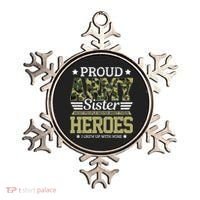 Proud Army Sister Military Soldier Brother Pride Gift Ornament thumb 0