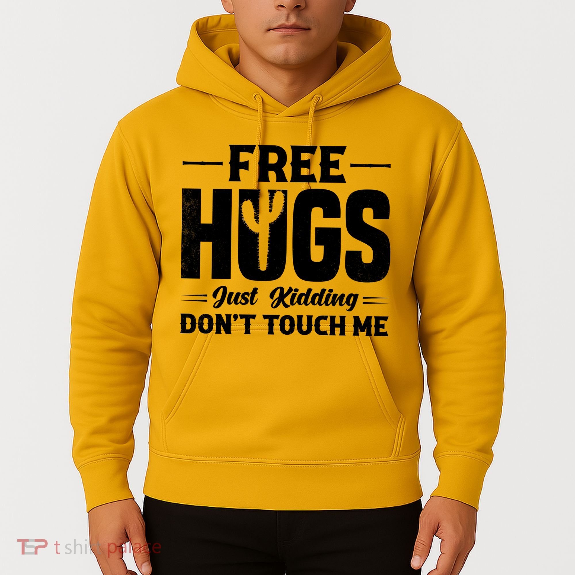 Pro Anti Social Free Hugs Just Kidding Dont Touch Me Hoodie