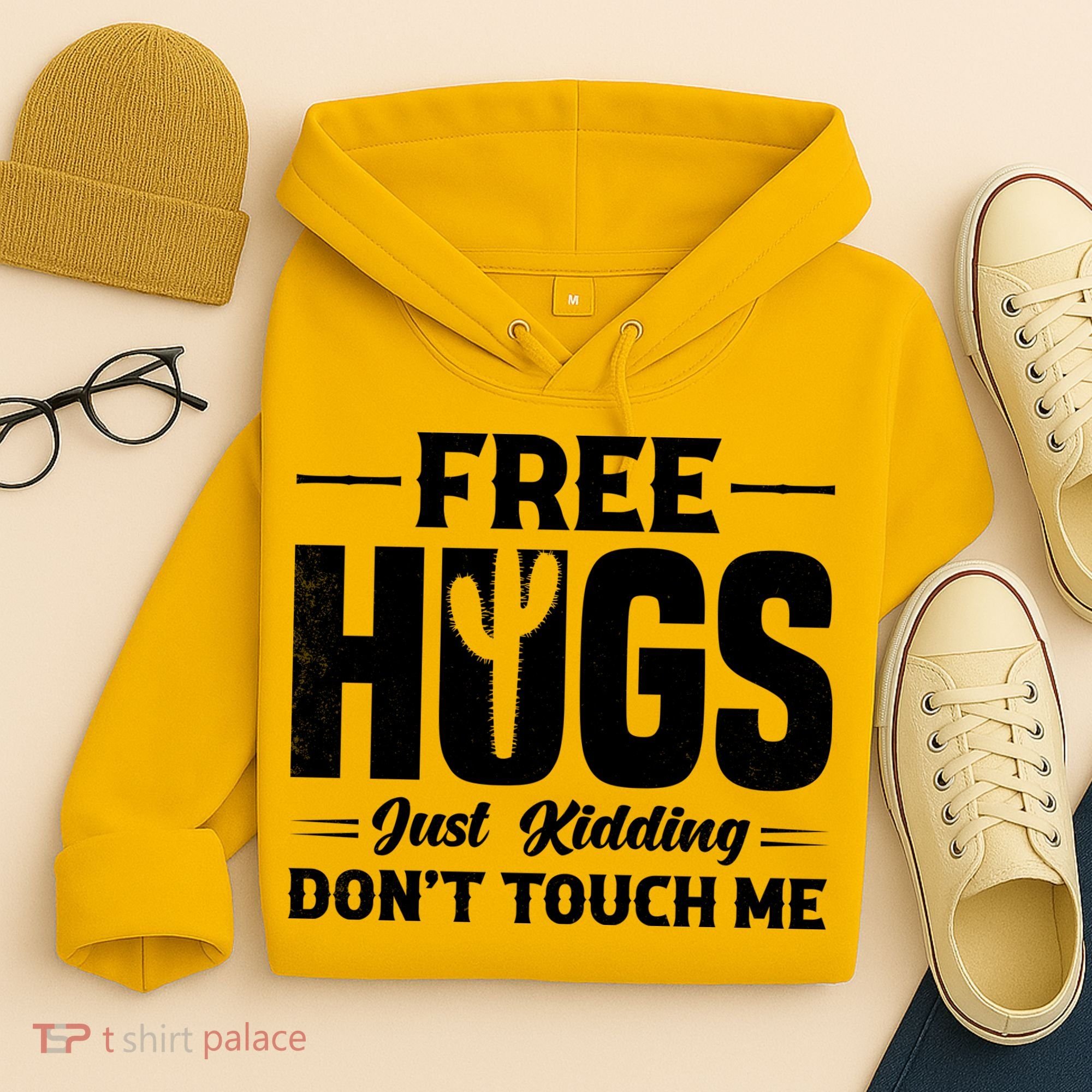 Pro Anti Social Free Hugs Just Kidding Dont Touch Me Hoodie