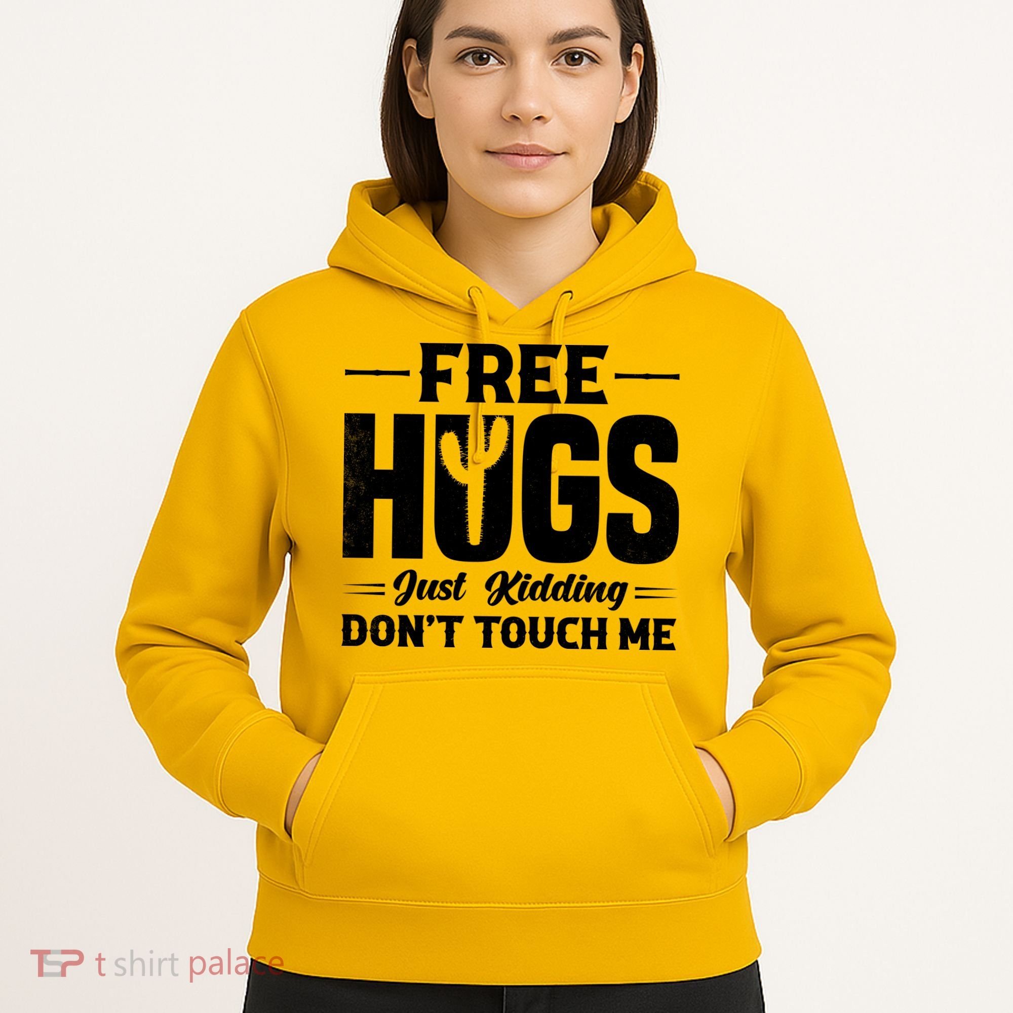 Pro Anti Social Free Hugs Just Kidding Dont Touch Me Hoodie