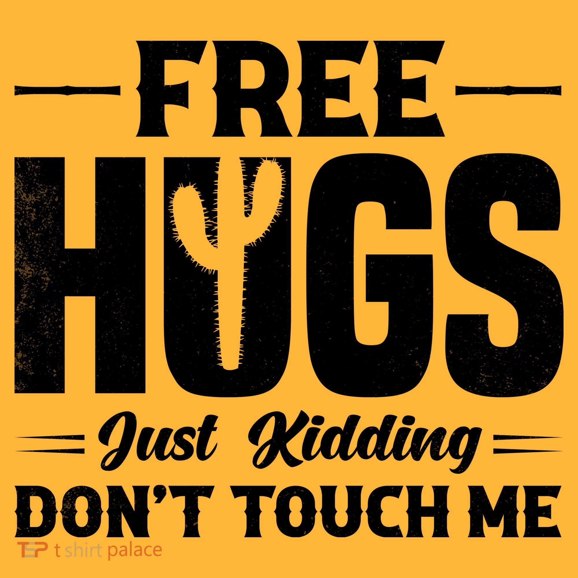 Pro Anti Social Free Hugs Just Kidding Dont Touch Me Mousepad