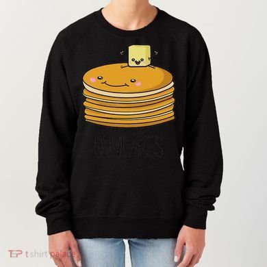 Pancakes And Syrup Cute Kawaii Cute Bff S Women's Sweatshirt
