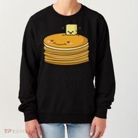 Pancakes And Syrup Cute Kawaii Cute Bff S Women's Sweatshirt thumb 0