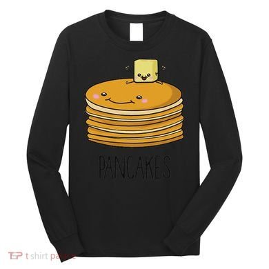 Pancakes And Syrup Cute Kawaii Cute Bff S Long Sleeve Shirt
