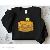 Pancakes And Syrup Cute Kawaii Cute Bff S Sweatshirt thumb 2