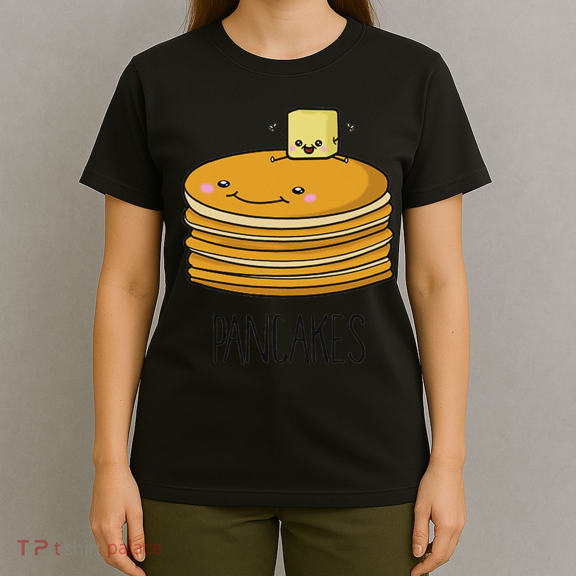 Pancakes And Syrup Cute Kawaii Cute Bff S T-Shirt