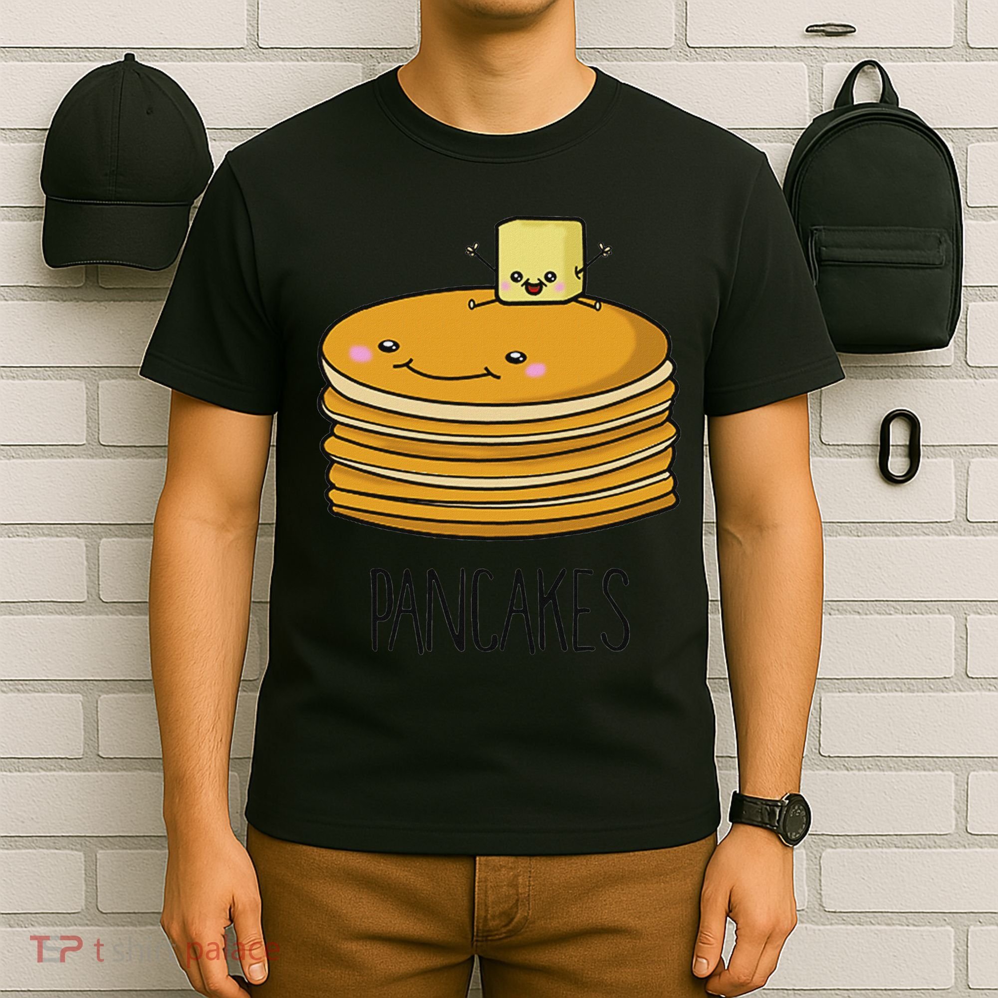 Pancakes And Syrup Cute Kawaii Cute Bff S T-Shirt