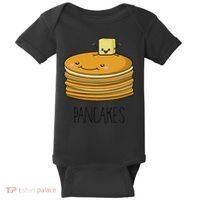 Pancakes And Syrup Cute Kawaii Cute Bff S Baby Bodysuit thumb 0