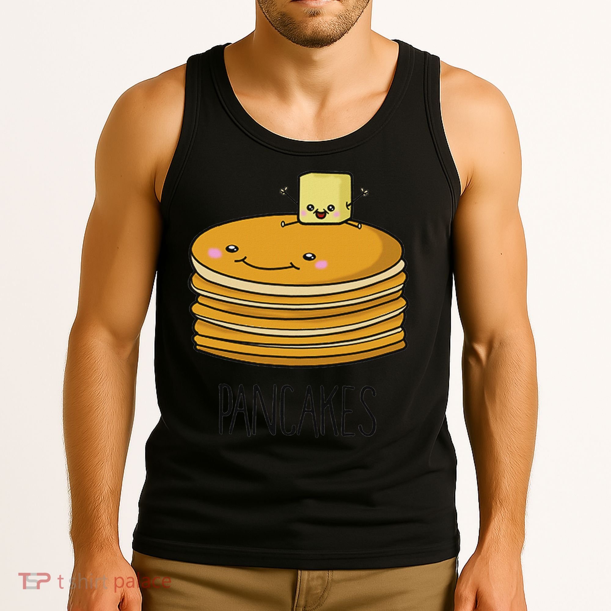Pancakes And Syrup Cute Kawaii Cute Bff S Tank Top