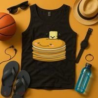 Pancakes And Syrup Cute Kawaii Cute Bff S Tank Top thumb 4