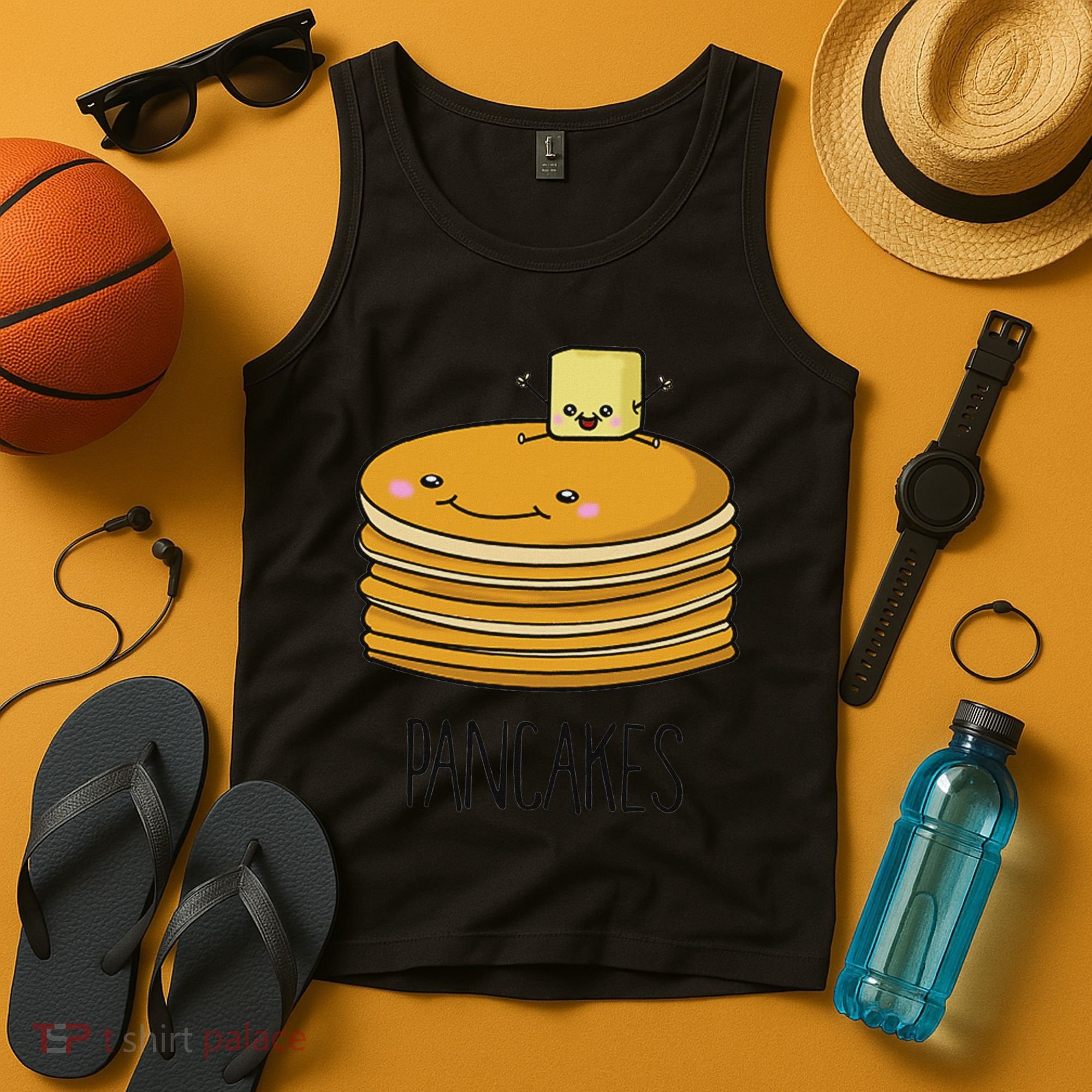 Pancakes And Syrup Cute Kawaii Cute Bff S Tank Top