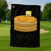 Pancakes And Syrup Cute Kawaii Cute Bff S Golf Towel thumb 1