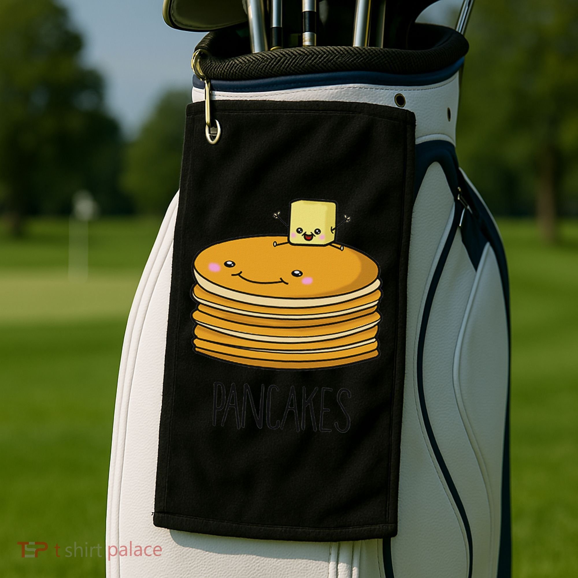 Pancakes And Syrup Cute Kawaii Cute Bff S Golf Towel