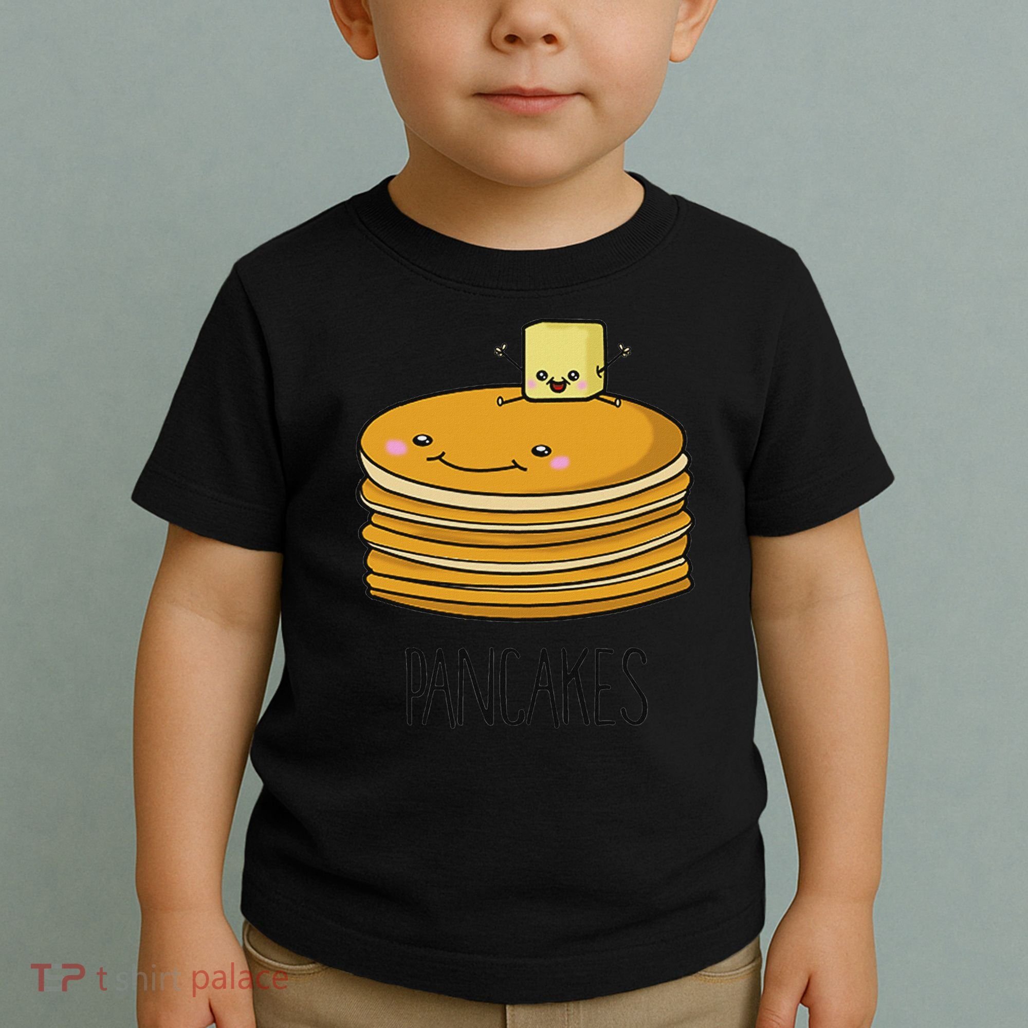 Pancakes And Syrup Cute Kawaii Cute Bff S Toddler T-Shirt