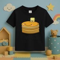 Pancakes And Syrup Cute Kawaii Cute Bff S Toddler T-Shirt thumb 3