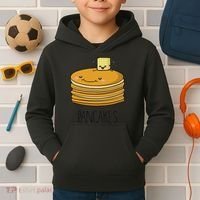 Pancakes And Syrup Cute Kawaii Cute Bff S Kids Hoodie thumb 2