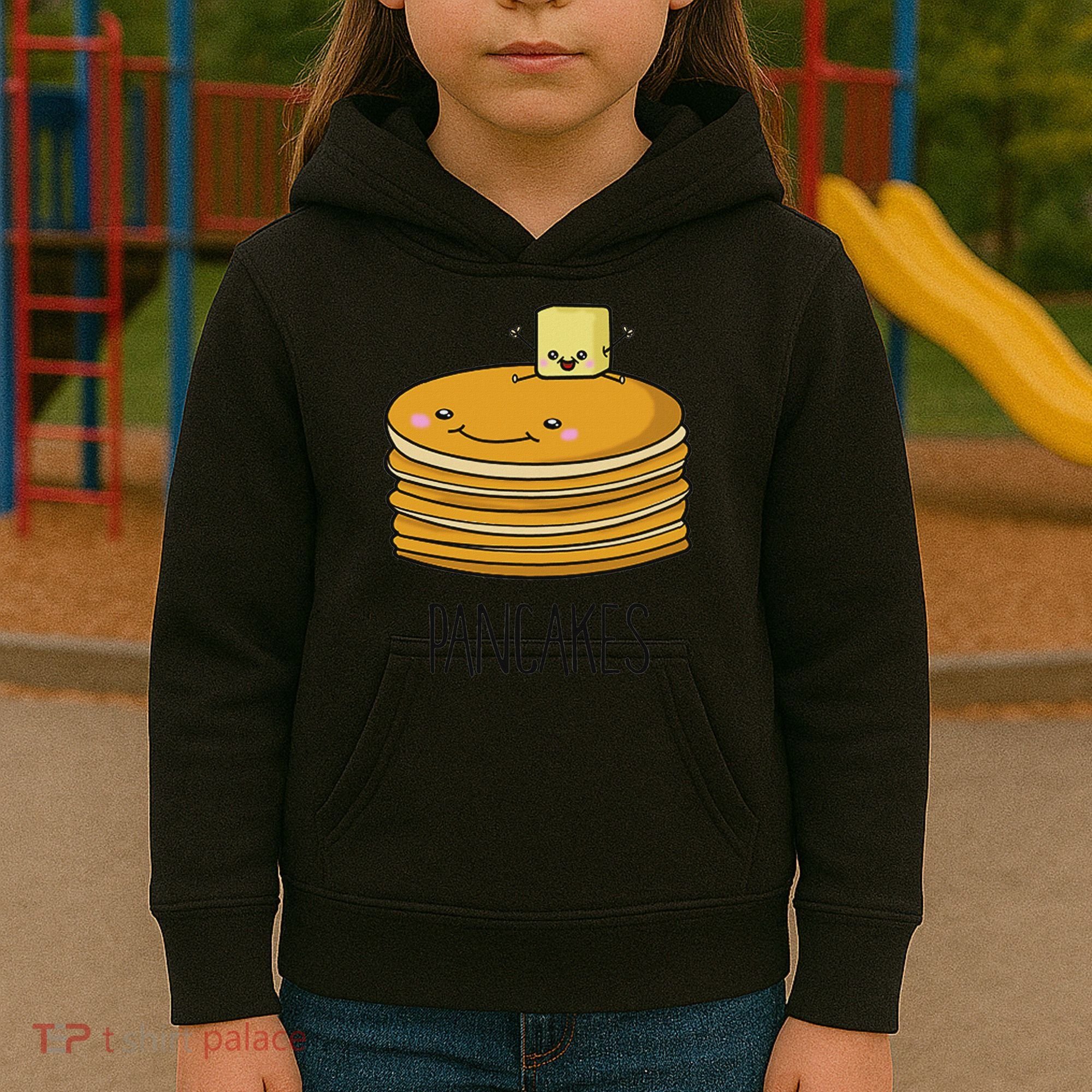 Pancakes And Syrup Cute Kawaii Cute Bff S Kids Hoodie
