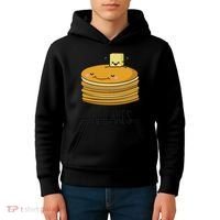 Pancakes And Syrup Cute Kawaii Cute Bff S Kids Hoodie thumb 4