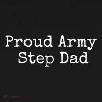 Proud Army Step Dad Gift Doggie Tank thumb 4