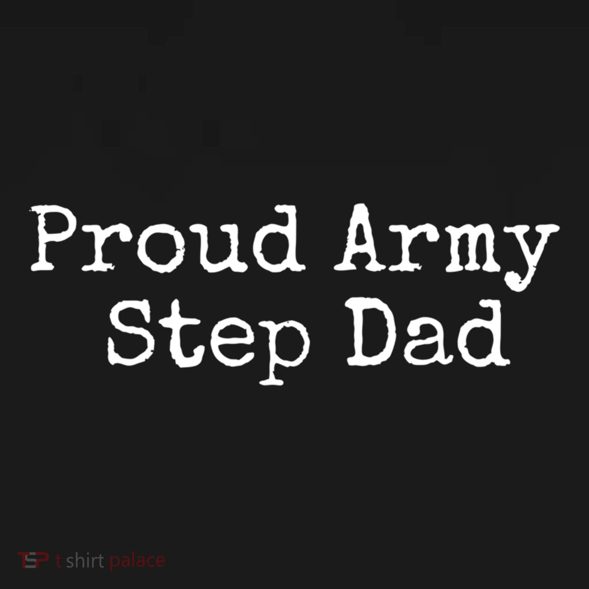 Proud Army Step Dad Gift Doggie Tank