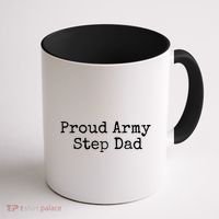 Proud Army Step Dad Gift Coffee Mug thumb 1