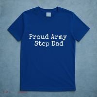 Proud Army Step Dad Gift T-Shirt thumb 5