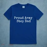 Proud Army Step Dad Gift T-Shirt thumb 5