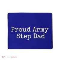 Proud Army Step Dad Gift Mousepad thumb 0