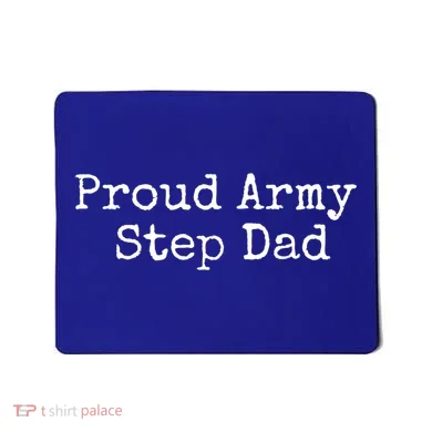 Proud Army Step Dad Gift Mousepad