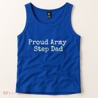 Proud Army Step Dad Gift Tank Top thumb 2