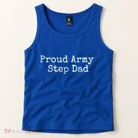Proud Army Step Dad Gift Tank Top thumb 2