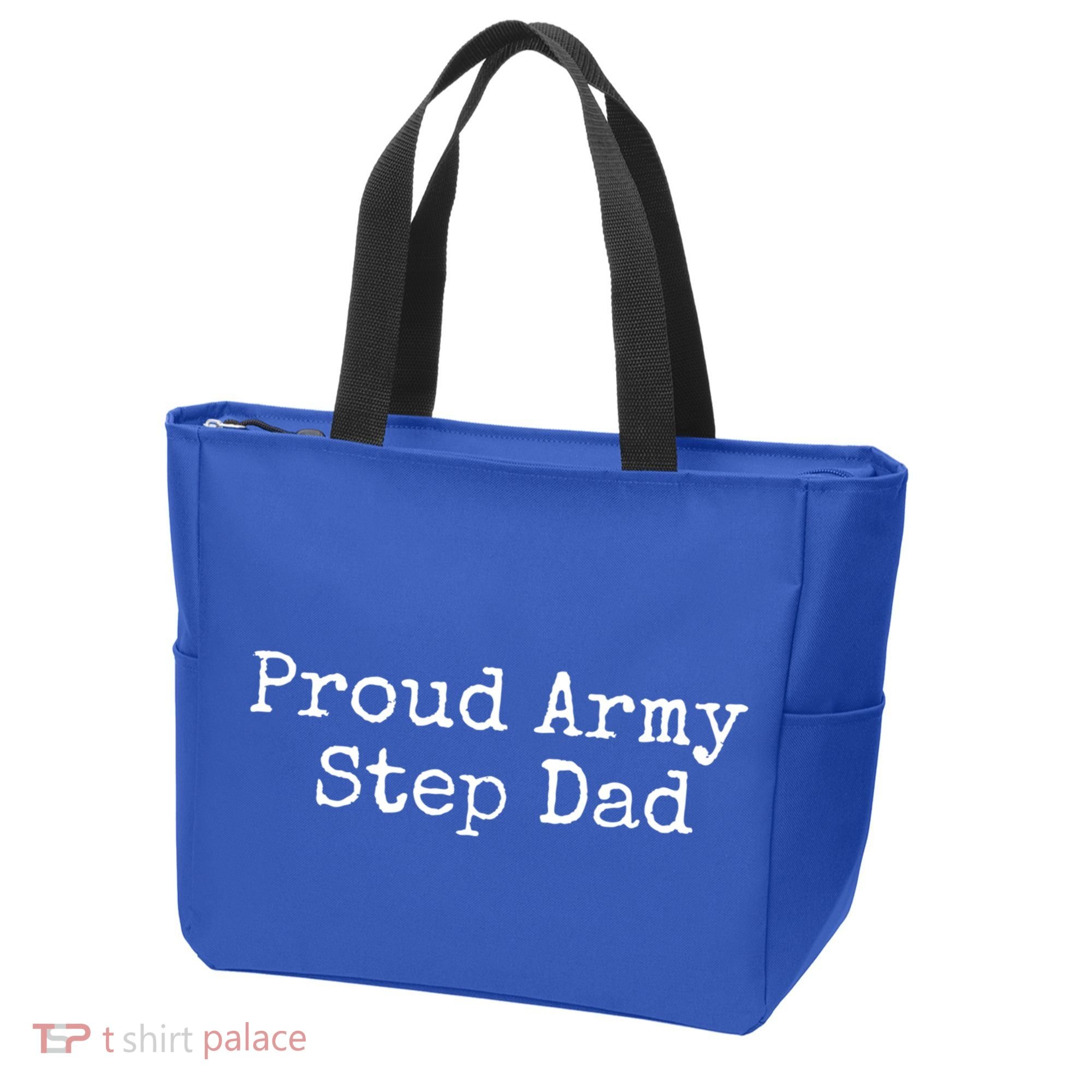 Proud Army Step Dad Gift Tote Bag