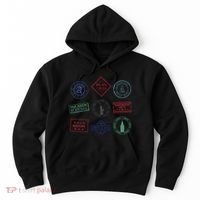 Passport Stamps Travel Hoodie thumb 0