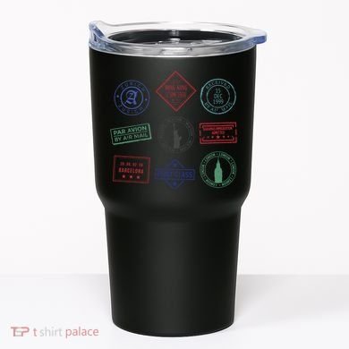 Passport Stamps Travel Tumbler