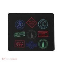 Passport Stamps Travel Mousepad thumb 0