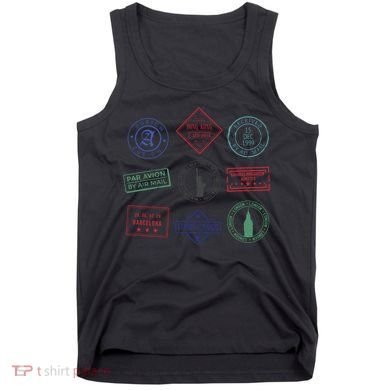 Passport Stamps Travel Tank Top