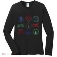 Passport Stamps Travel Women's Long Sleeve Shirt thumb 0