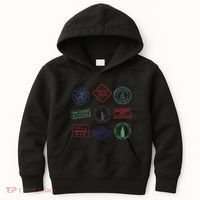 Passport Stamps Travel Kids Hoodie thumb 0