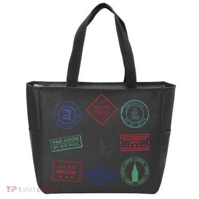 Passport Stamps Travel Tote Bag