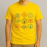 Passport Stamps Travel T-Shirt thumb 3