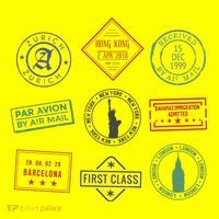 Passport Stamps Travel Hat thumb 2