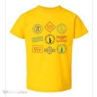 Passport Stamps Travel Toddler T-Shirt thumb 0
