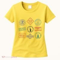 Passport Stamps Travel Women's T-Shirt thumb 0