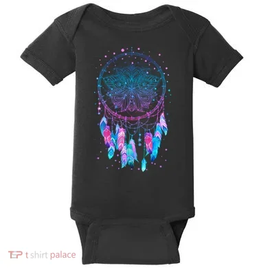 Pastel Dream Catcher Baby Bodysuit