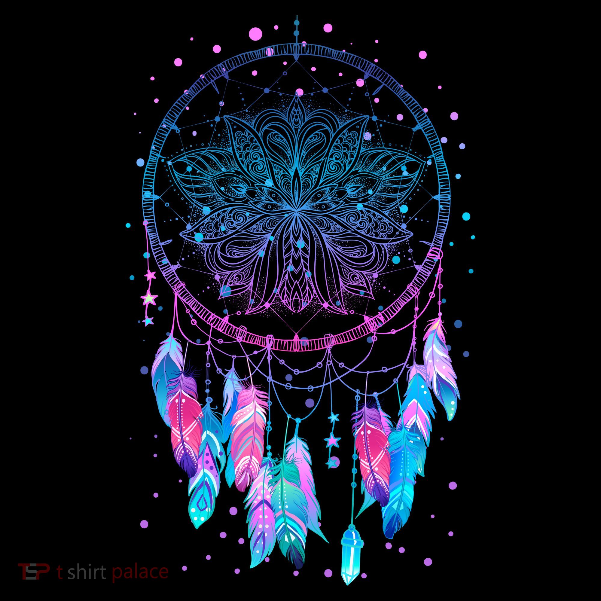 Pastel Dream Catcher Baby Bodysuit