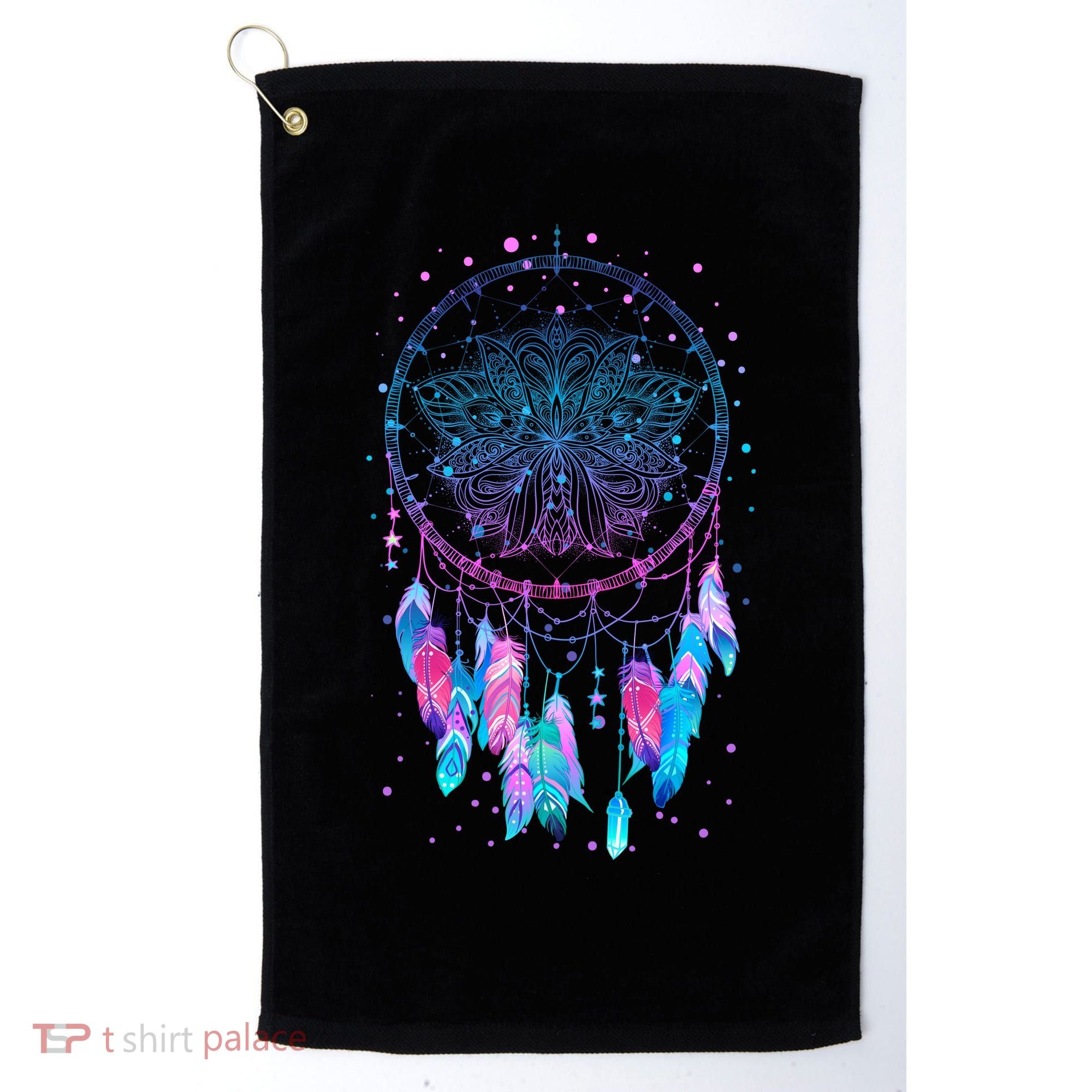 Pastel Dream Catcher Golf Towel