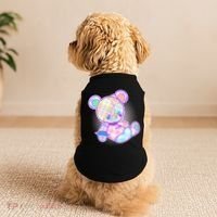 Pastel Kawaii Cute Goth Punk Teddy Bear Doggie Tank thumb 2