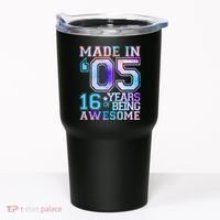 Pastel Made In '05 2005 16 Years of Being Awesome Birthday Tumbler thumb 0