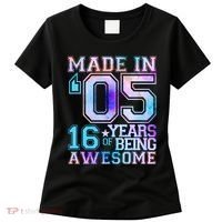 Pastel Made In '05 2005 16 Years of Being Awesome Birthday Women's T-Shirt thumb 0