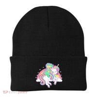 Pastel T-Rex Riding Magical Unicorn Funny Cute Beanie thumb 0